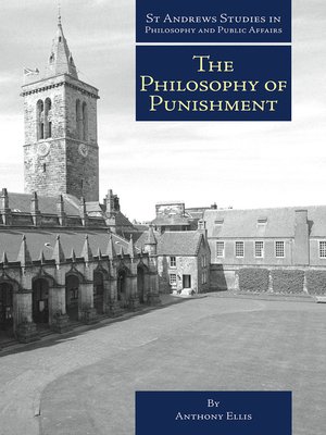 cover image of The Philosophy of Punishment